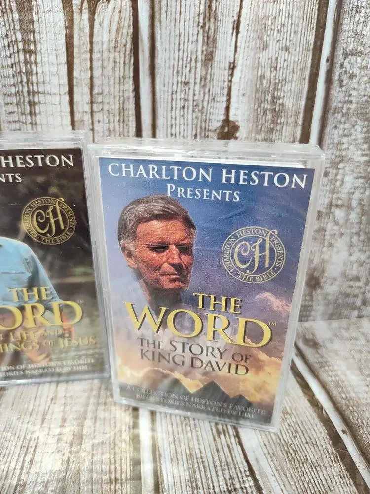 Charlton Heston presents The Word Selected Psalms The story of King David set 3 - Picture 4 of 9
